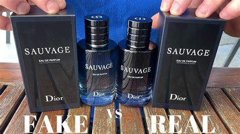 dior sauvage eau de parfum real vs fake|dior sauvage tester original.